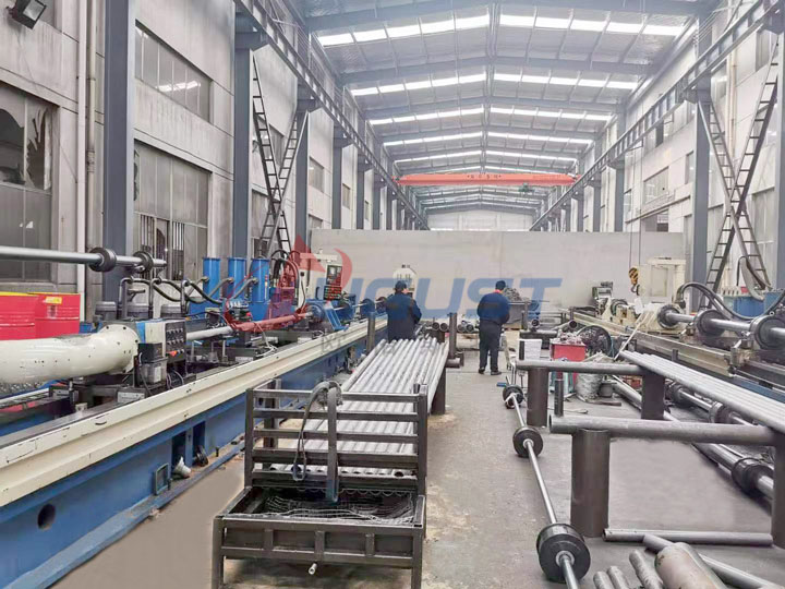 冷拔管，絎磨管車間